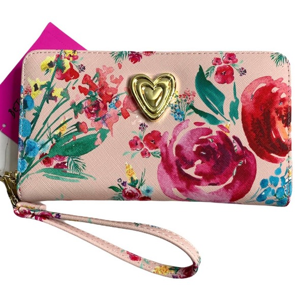 Betsey Johnson Handbags - Betsey Johnson Zip Around Wallet